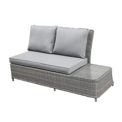 GoodHome Hamilton Steeple Grey Rattan Effect 5 Seater Coffee Set -Cheap Grow And Trim Store goodhome hamilton steeple grey rattan effect 5 seater coffee set5059340352626 23c