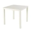 GoodHome Santorin Sand Metal 4 Seater Table