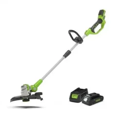 Greenworks Tools 24V 30cm (12") G24LT30MK2 String Trimmer With 1 X 2Ah Battery & Charger