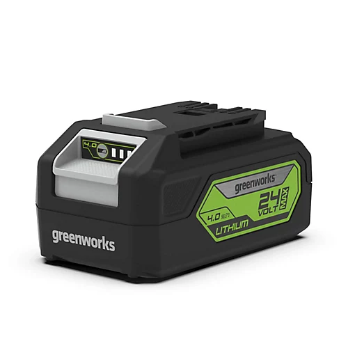 Greenworks Tools Battery G24B4 (Li-Ion 24V 4.0Ah) Suitable For 24V/48V Greenworks Products 1 Greenworks Tools Battery G24B4 (Li-Ion 24V 4.0Ah) Suitable For 24V/48V Greenworks Products