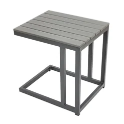 Grey Outdoor Table - Side Table -Cheap Grow And Trim Store grey outdoor table side table5059742059130 04c MP