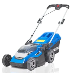 Hyundai 38cm Cordless 40v Lithium-Ion Battery Roller Lawnmower With Battery And Charger HYM40Li380P -Cheap Grow And Trim Store hyundai 38cm cordless 40v lithium ion battery roller lawnmower with battery and charger hym40li380p5056275700164 03c MP