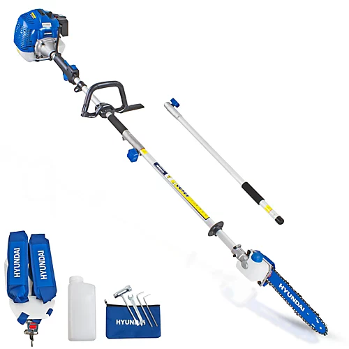 Hyundai 52cc Long Reach Petrol Pole Saw/Pruner/Chainsaw HYPS5200X 1 Hyundai 52cc Long Reach Petrol Pole Saw/Pruner/Chainsaw HYPS5200X