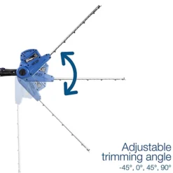 Hyundai 550W 450mm Long Reach Corded Electric Pole Hedge Trimmer/Pruner HYPHT550E -Cheap Grow And Trim Store hyundai 550w 450mm long reach corded electric pole hedge trimmer pruner hypht550e5056275799878 04c MP