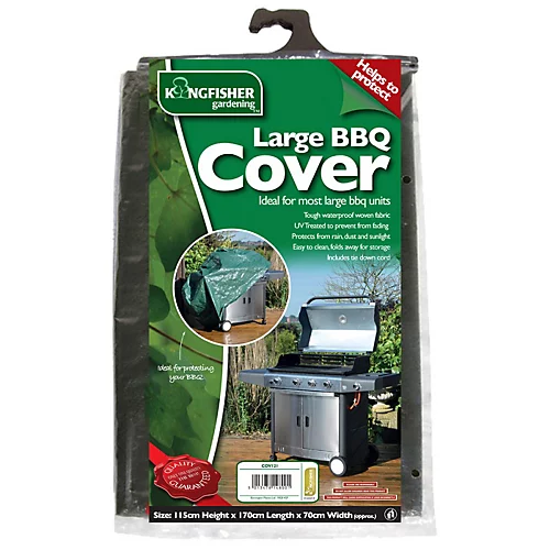 Kingfisher Extra Large XL BBQ Barbecue Cover Green Garden Furniture 1 Kingfisher Extra Large XL BBQ Barbecue Cover Green Garden Furniture