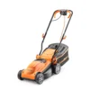 LawnMaster 1400W 34cm Electric Lawn Mower With Rear Roller - 2 Year Guarantee