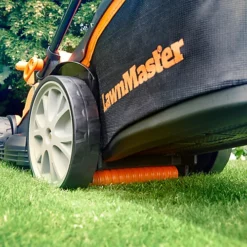 LawnMaster 1800W 40cm Electric Lawnmower With Rear Roller And 350W 2-in-1 Grass Trimmer And Edger - 2 Year Guarantee -Cheap Grow And Trim Store lawnmaster 1800w 40cm electric lawnmower with rear roller and 350w 2 in 1 grass trimmer and edger 2 year guarantee6939349520082 03c MP