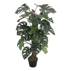 Livingandhome Artificial Monstera Deliciosa Liebm Tree House Plant Indoor Plant In Black Pot 95 Cm -Cheap Grow And Trim Store livingandhome artificial monstera deliciosa liebm tree house plant indoor plant in black pot 95 cm0735940251372 03c MP