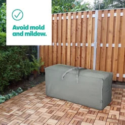 LIVIVO Outdoor Waterproof Garden Cover With A Storage Bag - Heavy Duty Patio Table Cover, Oxford 600D, Anti-UV & Tear-Resistant -Cheap Grow And Trim Store livivo outdoor waterproof garden cover with a storage bag heavy duty patio table cover oxford 600d anti uv tear resistant5060497644595 03c MP