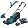 Makita DLM330RT 18v LXT Cordless Lawn Mower 33cm 1x5ah Battery DUR181Z Trimmer