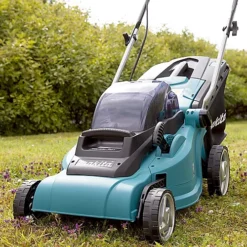 Makita DLM380PF4 18v 36v Cordless Lawn Mower + DUR181 Grass Trimmer + 4 X 3.0ah -Cheap Grow And Trim Store makita dlm380pf4 18v 36v cordless lawn mower dur181 grass trimmer 4 x 3 0ah5055995533397 04c MP