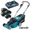 Makita DLM380PF4 18v 36v LXT Cordless Lawn Mower + 4 X 3.0ah Batteries + Charger