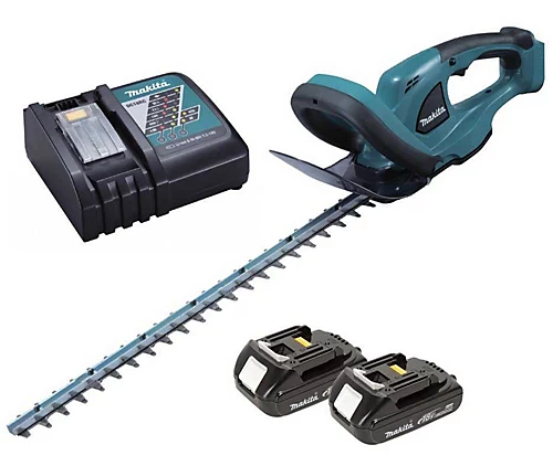 Makita DUH523 LXT 18v Li-Ion Cordless Hedge Cutter 52cm - 2 X Batteries Charger 1 Makita DUH523 LXT 18v Li-Ion Cordless Hedge Cutter 52cm - 2 X Batteries Charger