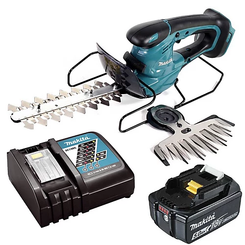 Makita DUM604ZX LXT 18v Li-Ion Cordless Grass Shear Cutter Trimmer 1 X 5.0ah 1 Makita DUM604ZX LXT 18v Li-Ion Cordless Grass Shear Cutter Trimmer 1 X 5.0ah