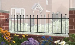 MANA Metal Ball Top Garden Railing Panel 1830mm (6ft) GAP X 455mm High MAZP03 6 MANA Metal Ball Top Garden Railing Panel 1830mm (6ft) GAP X 455mm High MAZP03 -Cheap Grow And Trim Store mana metal ball top garden railing panel 1830mm 6ft gap x 455mm high mazp035016635803577 03c MP