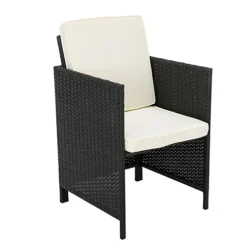 MCC Direct Rattan Garden Furniture Table And Chair Set Cuba Black -Cheap Grow And Trim Store mcc direct rattan garden furniture table and chair set cuba black5060856462884 04c MP
