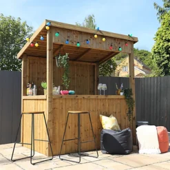 Mercia 6x4 Pent Tongue & Groove Garden Bar