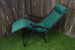 Multi Position Textoline Garden Relaxer Chair Lounger - Green -Cheap Grow And Trim Store multi position textoline garden relaxer chair lounger green5056589109516 04c MP