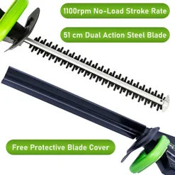 MYLEK Cordless Hedge Trimmer 20v Electric Cutter, 51cm Cutting Length, Lightweight 4000mAh Lithium-Ion Battery Fast Charge -Cheap Grow And Trim Store mylek cordless hedge trimmer 20v electric cutter 51cm cutting length lightweight 4000mah lithium ion battery fast charge5056411324117 04c MP