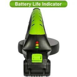 MYLEK Cordless Leaf Blower 20V Li-ion With 2 X 4000mAh Battery & Fast Charger - Two Speed - Battery Indicator LED 7 MYLEK Cordless Leaf Blower 20V Li-ion With 2 X 4000mAh Battery & Fast Charger - Two Speed - Battery Indicator LED -Cheap Grow And Trim Store mylek cordless leaf blower 20v li ion with 2 x 4000mah battery fast charger two speed battery indicator led5056411318444 04c MP