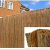 Natural Peeled Reed Screening Roll Garden Screen Fence Fencing Panel H 1m X W 4m