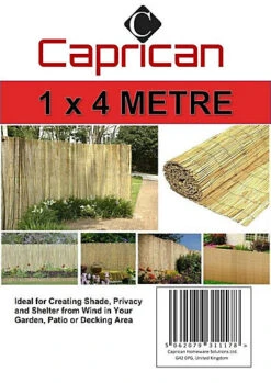 Natural Peeled Reed Screening Roll Garden Screen Fence Fencing Panel H 1m X W 4m 7 Natural Peeled Reed Screening Roll Garden Screen Fence Fencing Panel H 1m X W 4m -Cheap Grow And Trim Store natural peeled reed screening roll garden screen fence fencing panel h 1m x w 4m5062079311178 05c MP