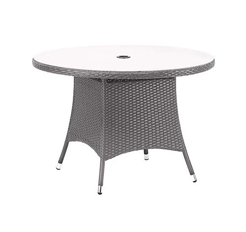 Nevada Grey 4 Seater KD Round Dining Set 4 Nevada Grey 4 Seater KD Round Dining Set - Image 4