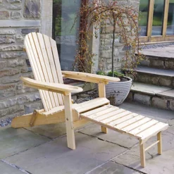 Newby Adirondack Armchair Lounger With Slide Away Leg Rest 4 Newby Adirondack Armchair Lounger With Slide Away Leg Rest -Cheap Grow And Trim Store newby adirondack armchair lounger with slide away leg rest5051752003509 02c MP