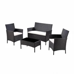 Newport Rattan Garden Furniture Set Conservatory Patio Outdoor Table Chairs Sofa Cover, Black Plus Cover 5 Newport Rattan Garden Furniture Set Conservatory Patio Outdoor Table Chairs Sofa Cover, Black Plus Cover -Cheap Grow And Trim Store newport rattan garden furniture set conservatory patio outdoor table chairs sofa cover black plus cover5060678407391 02c MP