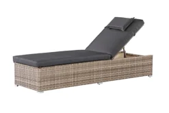OUT & OUT Palma Rattan Sun Lounger