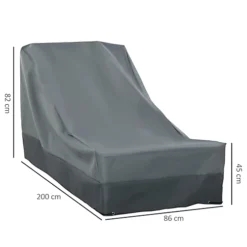 Outsunny 200x86x82cm Patio Furniture Cover For Chairs Water Resistant Protection -Cheap Grow And Trim Store outsunny 200x86x82cm patio furniture cover for chairs water resistant protection5056399125744 03c MP