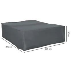 Outsunny 275x205cm Outdoor Furniture Protective Cover Water UV Resistant Grey -Cheap Grow And Trim Store outsunny 275x205cm outdoor furniture protective cover water uv resistant grey5056399125300 03c MP