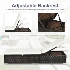 Outsunny Patio Rattan Chaise Lounge Garden Pool Wicker Sun Lounger Adjustable 7 Outsunny Patio Rattan Chaise Lounge Garden Pool Wicker Sun Lounger Adjustable -Cheap Grow And Trim Store outsunny patio rattan chaise lounge garden pool wicker sun lounger adjustable5060265998486 06c MP