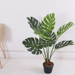Oypla Artificial Monstera Plant 85cm Indoor Outdoor Decoration -Cheap Grow And Trim Store oypla artificial monstera plant 85cm indoor outdoor decoration5060544759593 03c MP