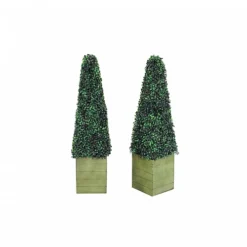 Oypla Set Of 2 Artificial Topiary Boxwood Pyramid Trees 90cm Indoor Outdoor Decoration -Cheap Grow And Trim Store oypla set of 2 artificial topiary boxwood pyramid trees 90cm indoor outdoor decoration5060544757537 06c MP