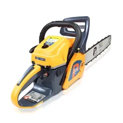 P1 Petrol Chainsaw With 62cc Hyundai Engine, 20" Bar, Easy-Start - Includes 2 Chains And Bag -Cheap Grow And Trim Store p1 petrol chainsaw with 62cc hyundai engine 20 bar easy start includes 2 chains and bag0600231974356 02c MP