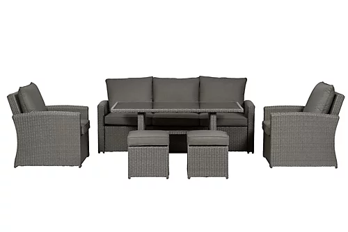 Paris 7 Seater 6pc Deluxe Sofa Dining Set 4 Paris 7 Seater 6pc Deluxe Sofa Dining Set - Image 4