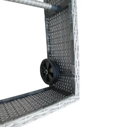 Patio Rattan Sun Lounger Chaise Garden Pool Wicker Recliner 3PCS Recliner Set With Glass Coffee Table - Black With Beige Cushion -Cheap Grow And Trim Store patio rattan sun lounger chaise garden pool wicker recliner 3pcs recliner set with glass coffee table black with beige cushion0726972295557 03c MP