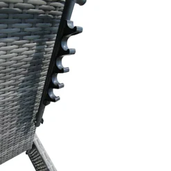 Patio Rattan Sun Lounger Chaise Garden Pool Wicker Recliner 3PCS Recliner Set With Glass Coffee Table - Black With Beige Cushion -Cheap Grow And Trim Store patio rattan sun lounger chaise garden pool wicker recliner 3pcs recliner set with glass coffee table black with beige cushion0726972295557 04c MP