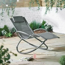Premium Grey Orb Folding Sun Lounger -Cheap Grow And Trim Store premium grey orb folding sun lounger5061023960875 03c MP