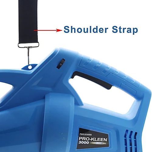 Pro-Kleen Garden Leaf Blower And Vacuum - 3000W - Shreds & Mulches 10-1 Ratio With Rake, 6 Speeds, 10m Power Cable, 2 X 35L Bags 3 Pro-Kleen Garden Leaf Blower And Vacuum - 3000W - Shreds & Mulches 10-1 Ratio With Rake, 6 Speeds, 10m Power Cable, 2 X 35L Bags - Image 3