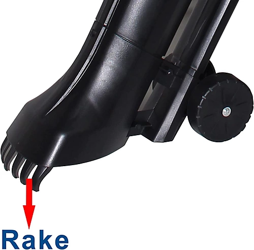 Pro-Kleen Garden Leaf Blower And Vacuum - 3000W - Shreds & Mulches 10-1 Ratio With Rake, 6 Speeds, 10m Power Cable, 2 X 35L Bags 4 Pro-Kleen Garden Leaf Blower And Vacuum - 3000W - Shreds & Mulches 10-1 Ratio With Rake, 6 Speeds, 10m Power Cable, 2 X 35L Bags - Image 4