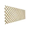 Richard Burbidge Decking 3ft Green Garden Dividing Screen Timber Trellis Panel (W)244cm X (H)90cm