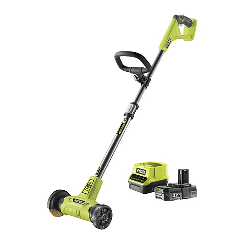 Ryobi ONE+ Patio Cleaner With Wire Brush 18V RY18PCA-120 2.0Ah Kit 1 Ryobi ONE+ Patio Cleaner With Wire Brush 18V RY18PCA-120 2.0Ah Kit