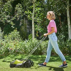 Ryobi ONE+ RLM18X33B50B Cordless 18V Rotary Lawnmower -Cheap Grow And Trim Store ryobi one rlm18x33b50b cordless 18v rotary lawnmower4892210185860 02i bq