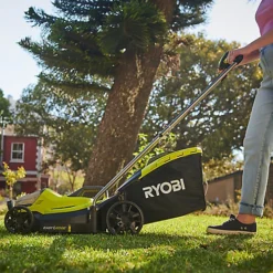 Ryobi ONE+ RLM18X33B50B Cordless 18V Rotary Lawnmower -Cheap Grow And Trim Store ryobi one rlm18x33b50b cordless 18v rotary lawnmower4892210185860 04i bq
