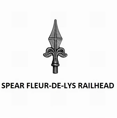 SAXA Metal Spear Top Garden Railing Panel 1830mm (6ft) GAP X 490mm High SAZP03 4 SAXA Metal Spear Top Garden Railing Panel 1830mm (6ft) GAP X 490mm High SAZP03 - Image 4