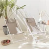 Set Of 2 Sun Loungers - Adjustable Deck Chairs With Headrests Made From Aluminium Frame - Gaia - White Frame Brown Textilene