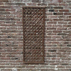 Set Of 3 Willow Trellis Framed Panel (120cm X 45cm) -Cheap Grow And Trim Store set of 3 willow trellis framed panel 120cm x 45cm 5060266596698 02c MP