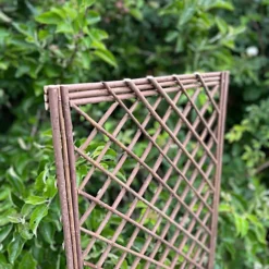 Set Of 3 Willow Trellis Framed Panel (120cm X 45cm) -Cheap Grow And Trim Store set of 3 willow trellis framed panel 120cm x 45cm 5060266596698 04c MP